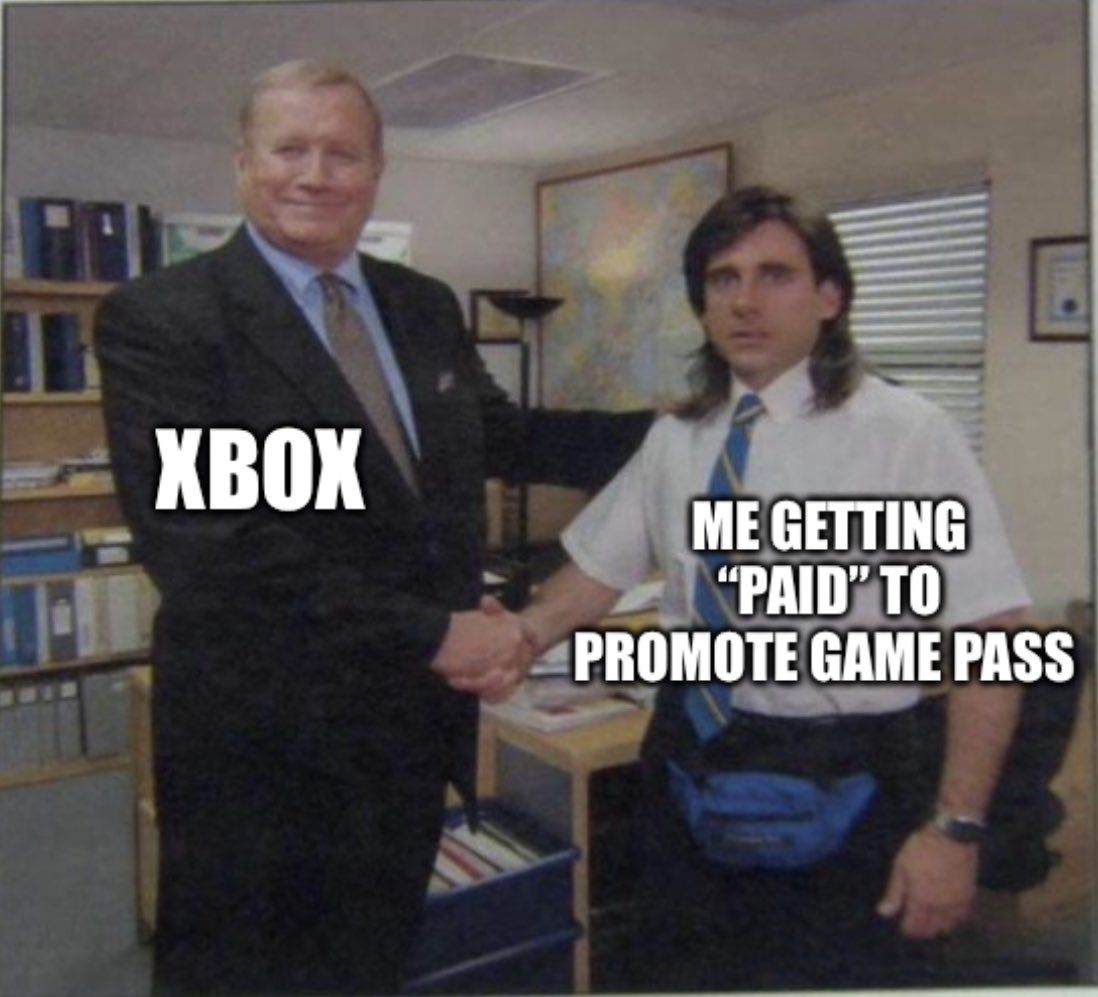 Xbox Game Pass Gets in on the Paid Ad Meme