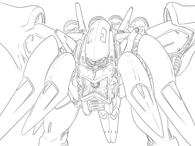 俺ビグザム描いてた 