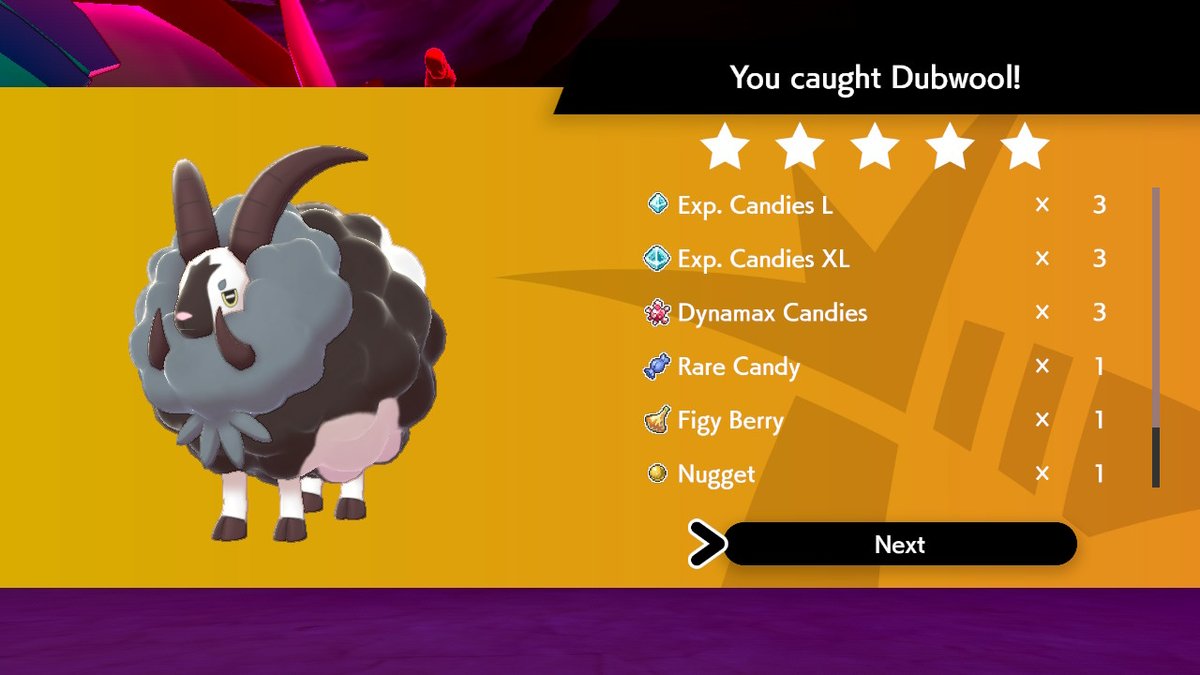 DragoonWolf131's tweet photo. Another Dubwool lol #PokemonSwordShield #NintendoSwitch #shinypokemon #shinyduclops #shinydubwool #shinyinkay #shinysalazzle #maxraids https://t.co/aQ37ofo0cl