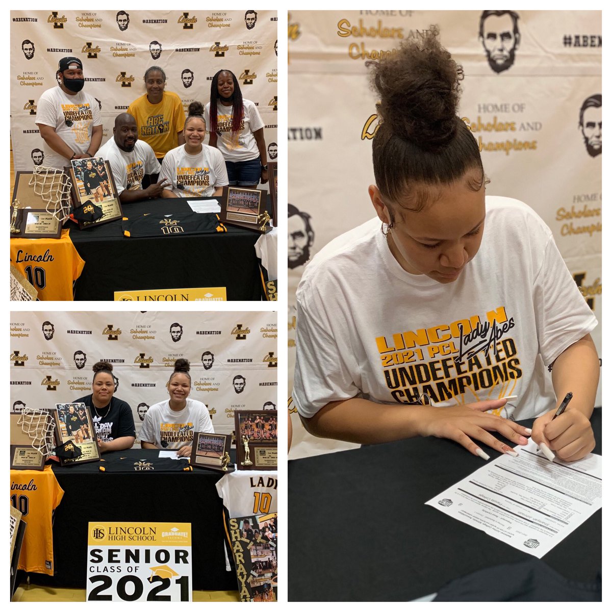 dcgirlshoops1's tweet photo. Congrats to Sharayah on signing her letter of intent to Panola College (TX). Proud of you starting your next chapter. They got a beast coming!! #DCGirlsHoops https://t.co/PZGCIZxioN