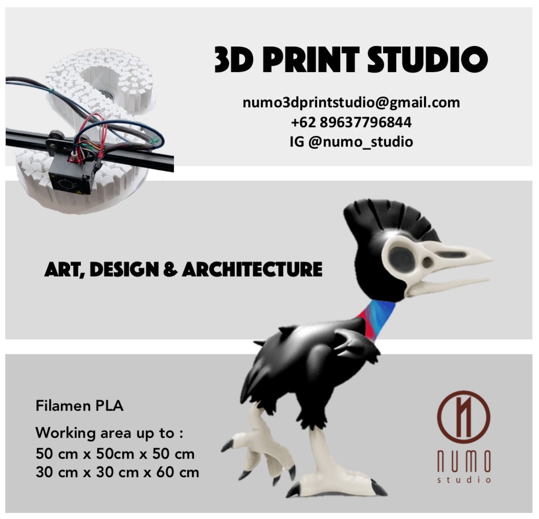 #3Dprinting #numostudio #bintaro