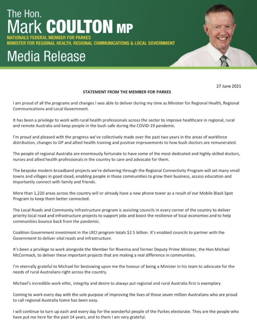 maloney_cath's tweet photo. Thank you @MarkCoultonMP for your support of rural health workforce reforms.  Your interest and advocacy on behalf of rural allied health professionals is highly valued. @SARRAHealth https://t.co/icfIWXZeMB