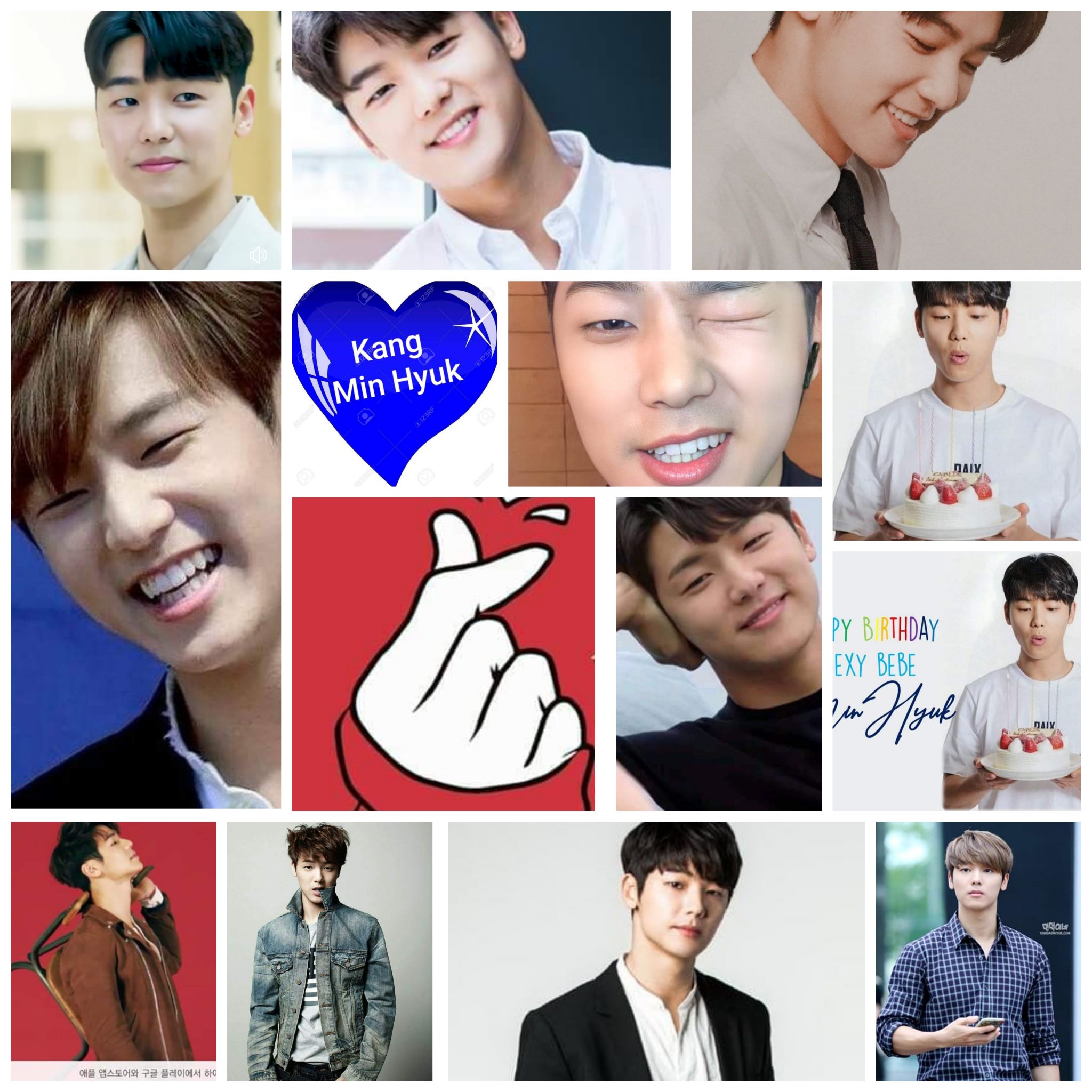 Congratulations!!! Happy birthday Kang Min Hyuk         