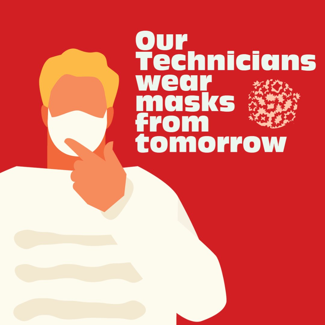 yourlocaltermi1's tweet photo. Following QLD restrictions, our technicians will wear masks, social distance and regularly sanitise while in your home.

#covid19 #mandatorymasks #staysafe https://t.co/cx66VczMYt