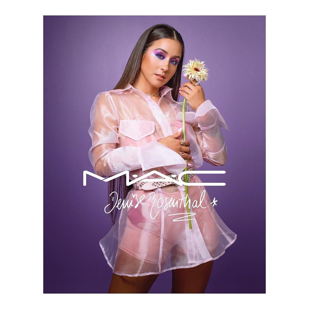 drosenthalbr's tweet photo. Mais uma foto da Denise para a sua nova coleção com a Mac Cosméticos 💜 https://t.co/QpyA91hzd9