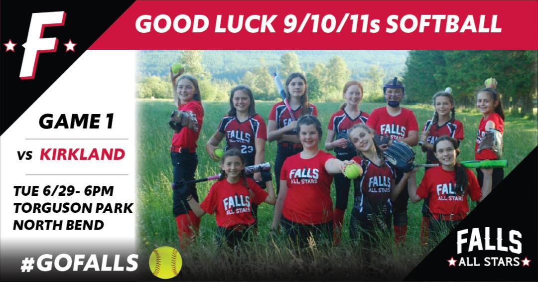 FallsLL's tweet photo. Tuesday night, 6/29 - 6pm, the Falls 9/10/11s 🥎 All Stars begin their Little League Washington District 9 Tournament experience.  We wish them best of luck.  Games are at Torguson, please go support.  #GoFalls.  Full bracket here:  https://t.co/kJYJZmmXnL https://t.co/XVxC5ewgtk