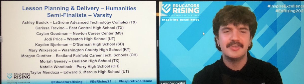 Wayne Stevens (@waynestevens1) on Twitter photo Rising Educator, Mary Jane Wilkerson, is an Educators Rising National Semi-Finalist in the Lesson Planning & Delivery-Humanities Competition <a href="/WC_Commanders/">Washington County High School</a> #WCPride #edrising21 Rising Educator, Mary Jane Wilkerson, is an Educators Rising National Semi-Finalist in the Lesson Planning & Delivery-Humanities Competition <a href="/WC_Commanders/">Washington County High School</a> #WCPride #edrising21