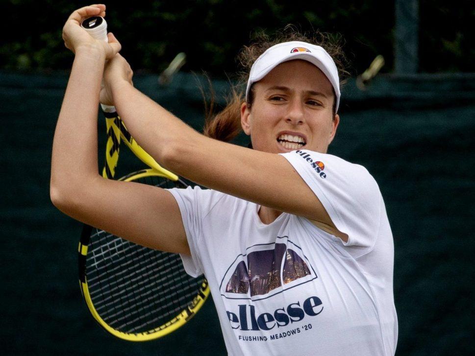 Johanna Konta out of Wimbledon after team member's positive COVID 19 test