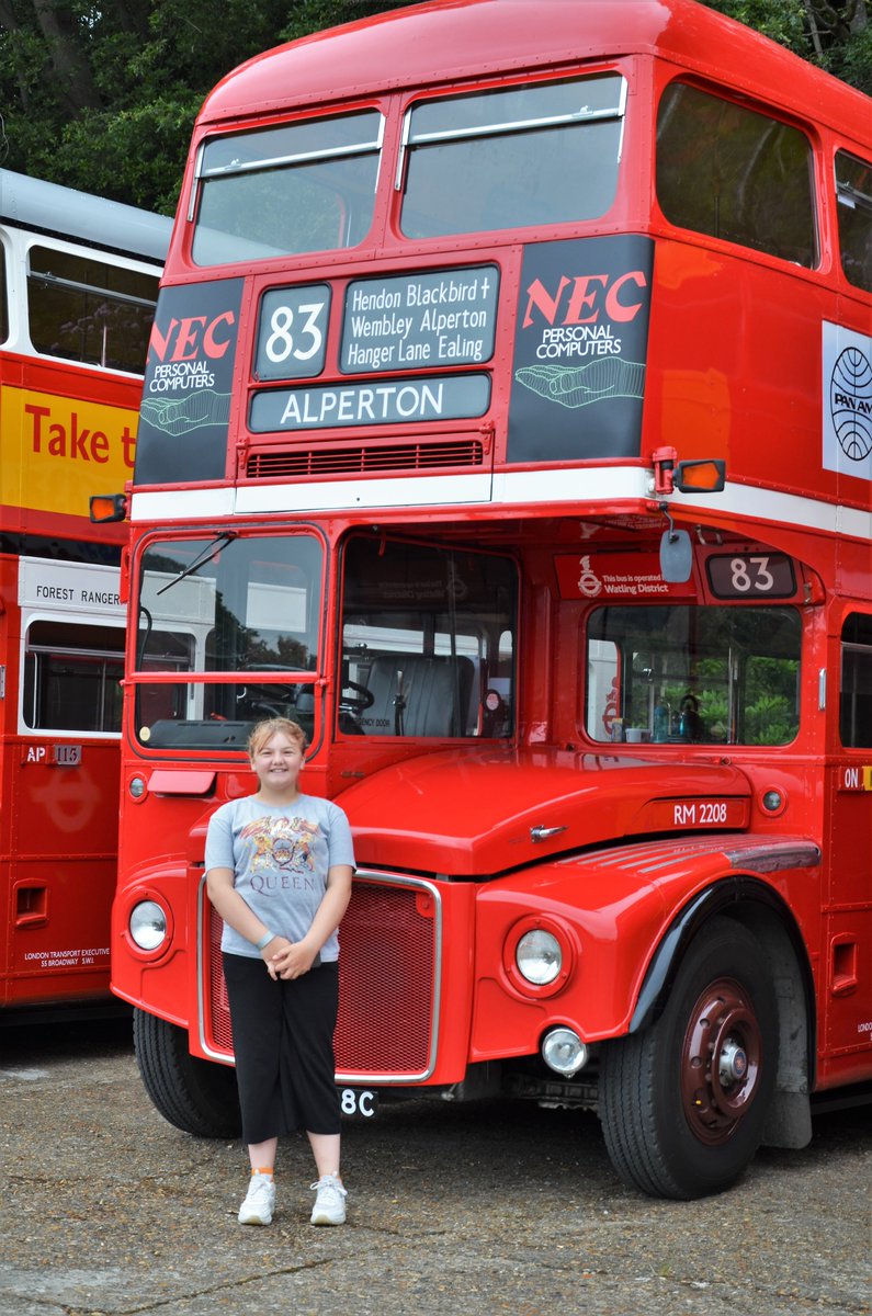 So many photos from <a href="/londonbusmuseum/">London Bus Museum</a> <a href="/BrooklandsMuseu/">Brooklands Museum</a> today, getting them onto flickr slowly! Here's a lovely #Routemaster line up including <a href="/AdamBConner/">Adam Conner</a>'s RM2208, stunning heritage <a href="/reading_buses/">Reading Buses</a> liveried MCW Metrobus, <a href="/WhiteBusService/">White Bus</a> 37, monster of a bus!
