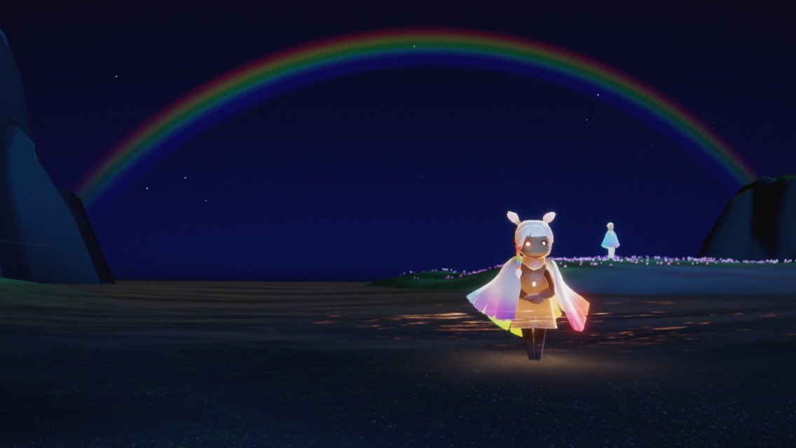 zeroroez's tweet photo. #daysofrainbow #thatskygame https://t.co/7CIsi3AG3s