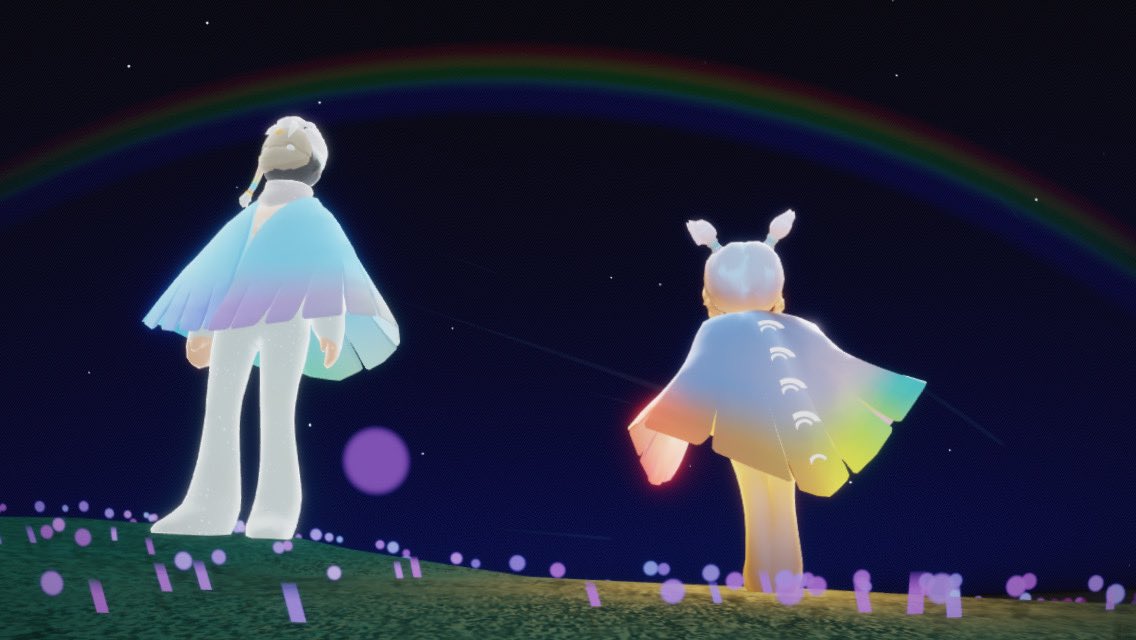 zeroroez's tweet photo. #daysofrainbow #thatskygame https://t.co/7CIsi3AG3s