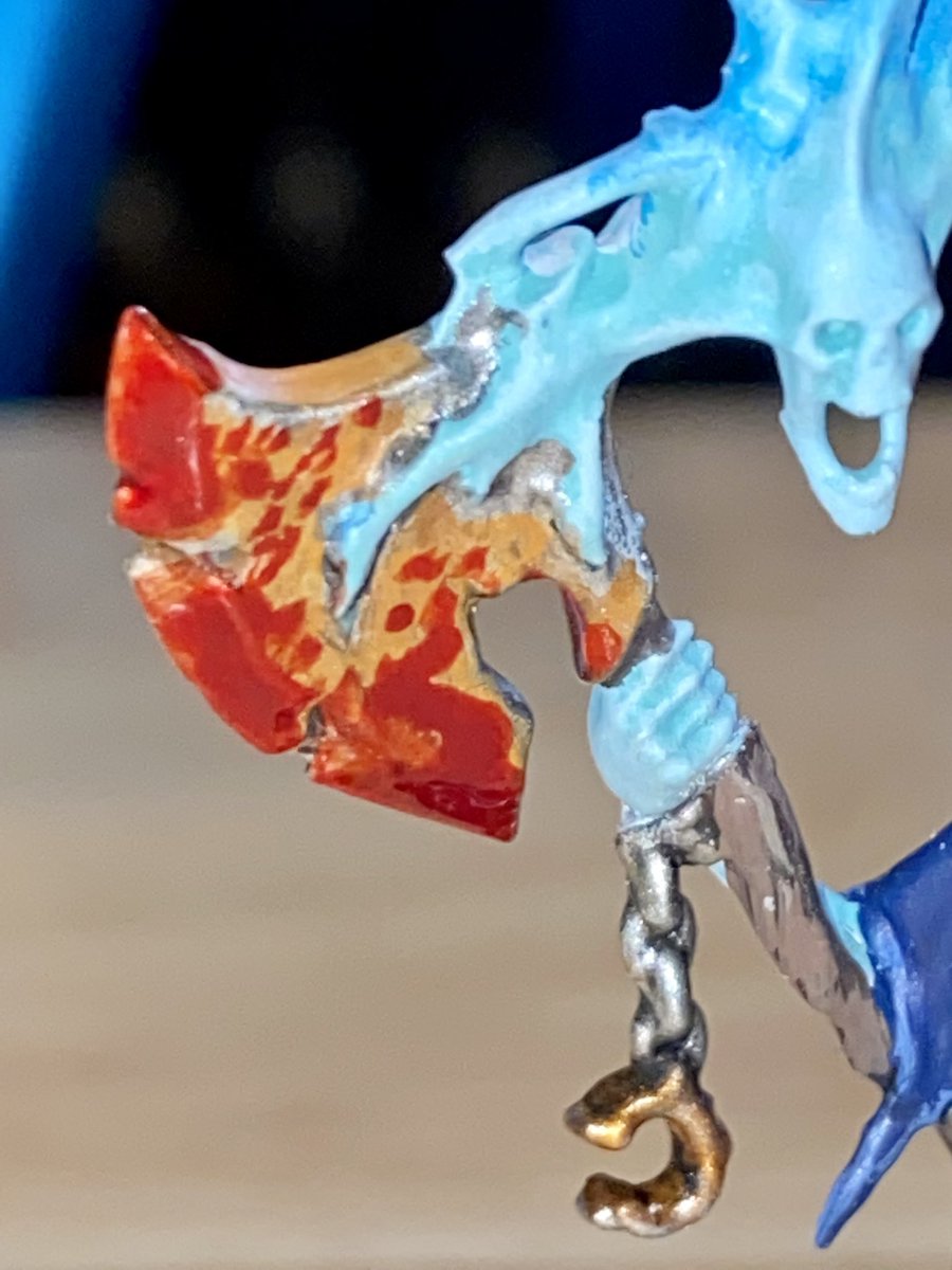 VexanP's tweet photo. Finished model from tonight stream #twitch #twitchstreamer #ageofsigmar  #modelpainter #model #painting #warhammer #nighthaunt https://t.co/IBBHB6S855