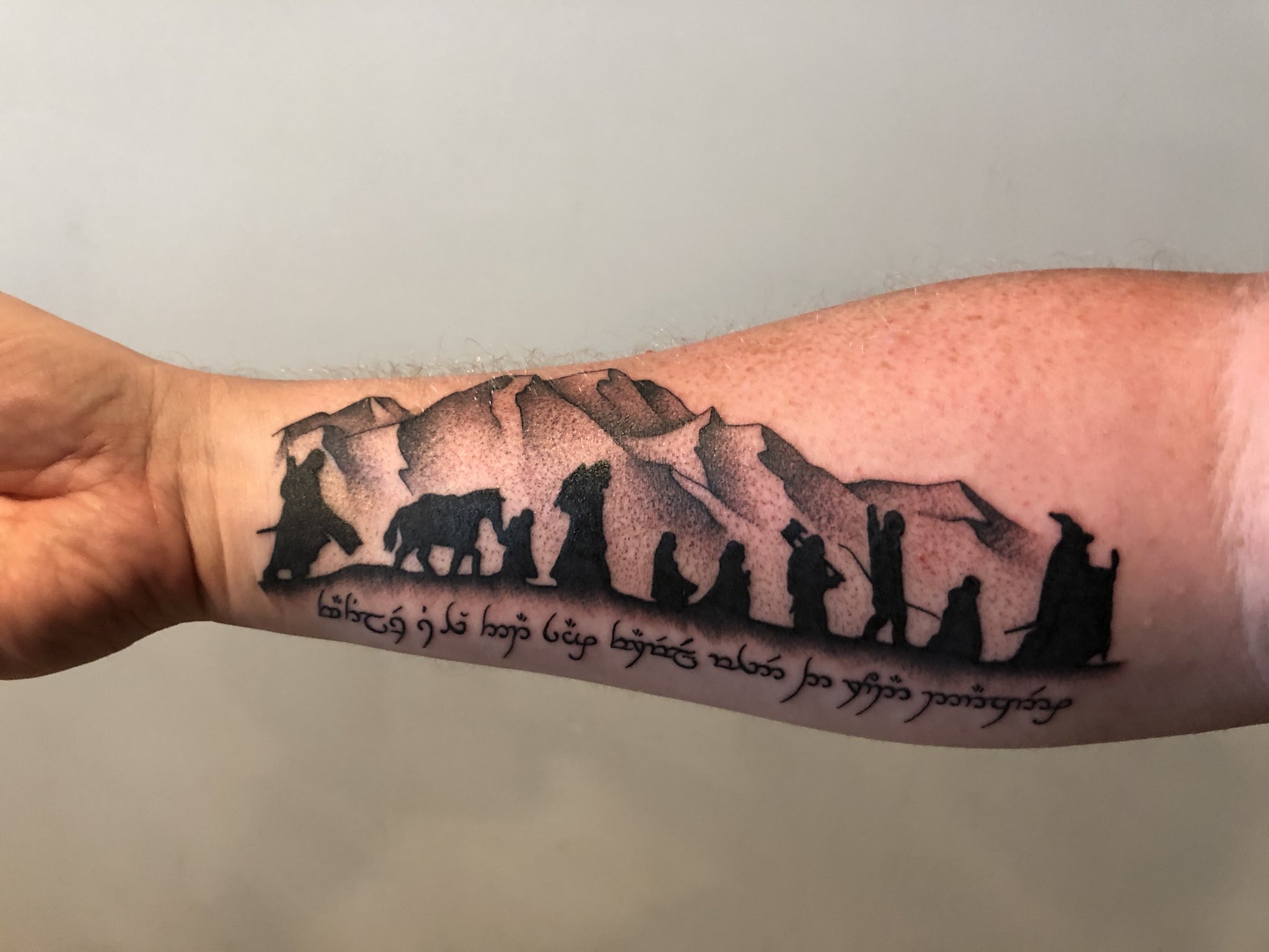 RBI Tattoos - The Fellowship of the Ring