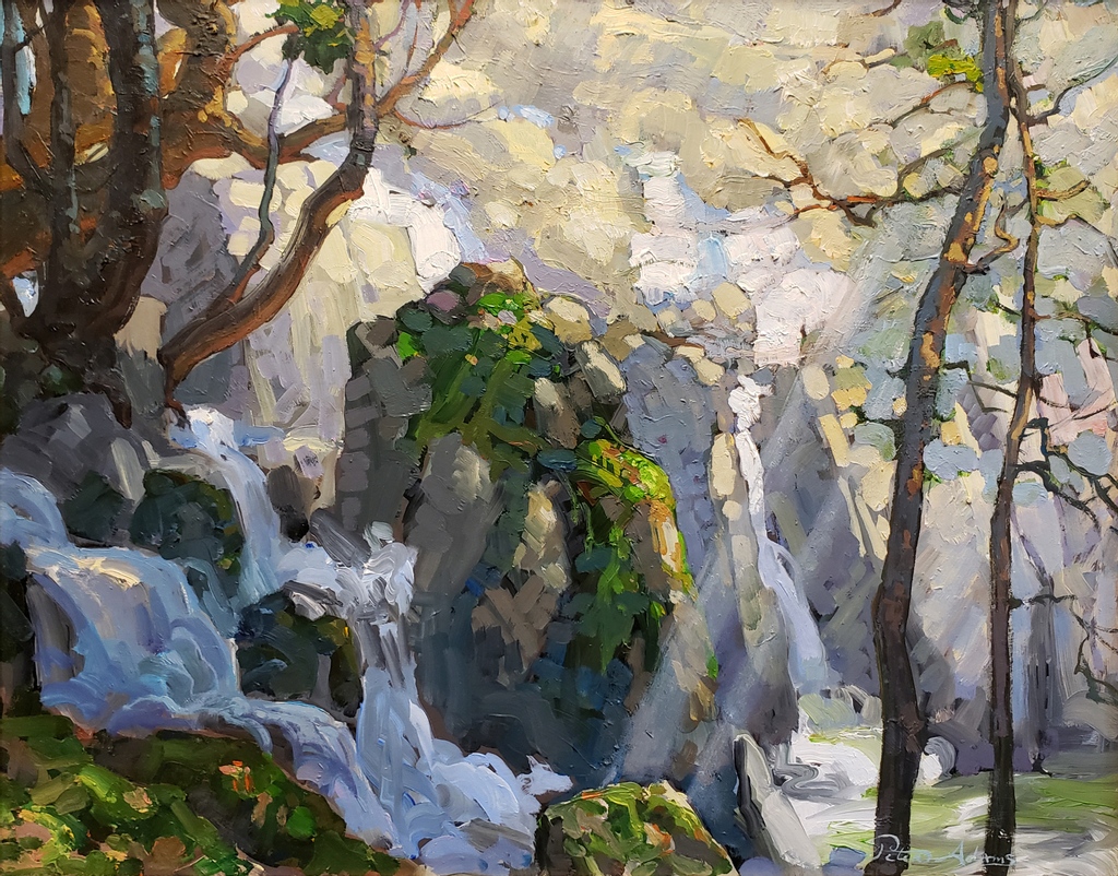ARTALFA's tweet photo. Peter Adams, "Lower Chilnualna Falls, Yosemite National Park", oil on panel, 16" x 20"
https://t.co/fnpwZPtGM8
#yosemite #pleinairpainting #pleinair #pleinairartist #chilnualnafalls #waterfall #adventure #peteradams #californiapleinair #californiahighlights
https://t.co/D5xl976NOK
