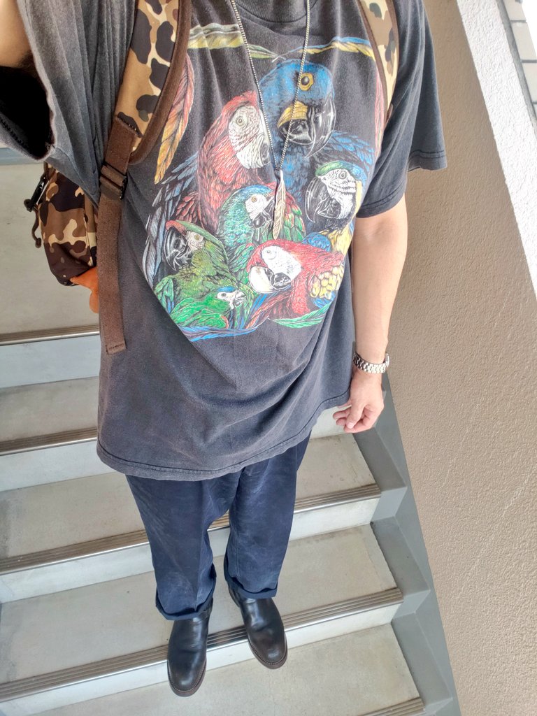 omokatasan's tweet image. おはようございます。
本日と明日は東京！！
今週も目いっぱい働いてきます。

#redwing2268
#pt91
#Tentosen