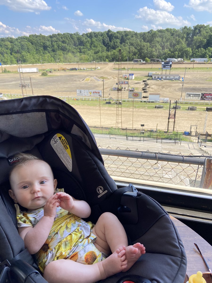 MegMMiley's tweet image. Claire’s home track #1sttimer @PAMotorSpeedway 🏁