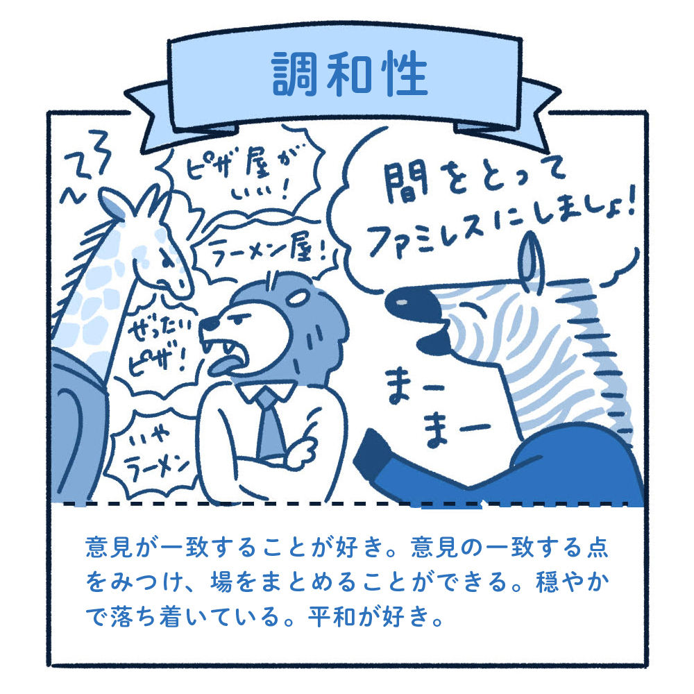 意見が一致