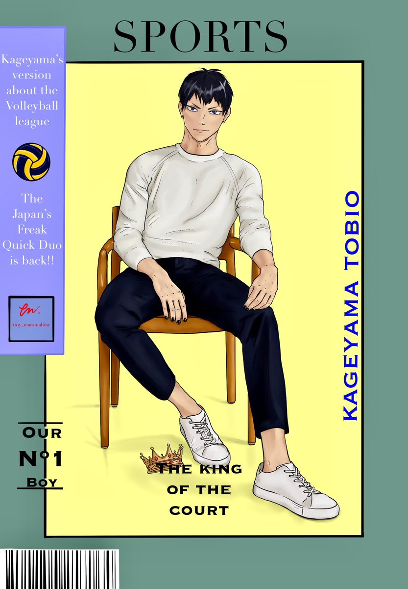 tinymarshmall0w's tweet photo. @fireheart_aw the first part is ready!! My reason for living is to make drawings for you hdhdh 😂❤️ 

#kageyamatobio #Kageyama #kagehina #hq_anime #HQプラス #haikyuufanart #haikyuuau #fanart https://t.co/nwoBfvM3om