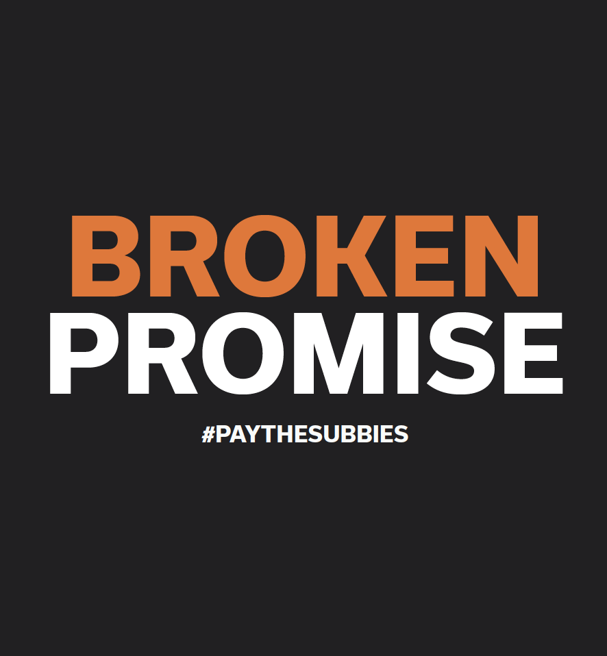 Premier...you’ve broken your promise!

The new bill passed will do absolutely nothing to ensure payments to subcontractors in the event of another building company collapsing.

Sign the petition to help us ensure subbies get paid: fightforsubbies.com.au

#paythesubbies
