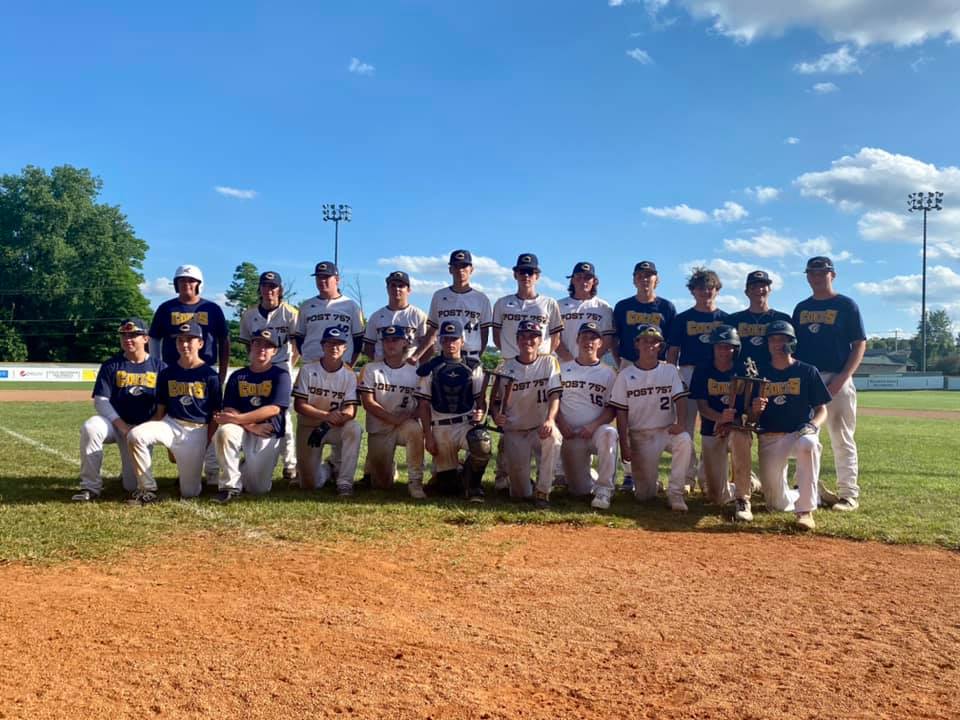 chillicothebase's tweet photo. Congratulations to the Post 757 JR Colts who defeated the 15U Post 757 Colts today in the championship game of the Hillsboro JR Wood bat Tourney! Great job today! 
#post757fam
#FullPipe https://t.co/TNHnPSUcAH