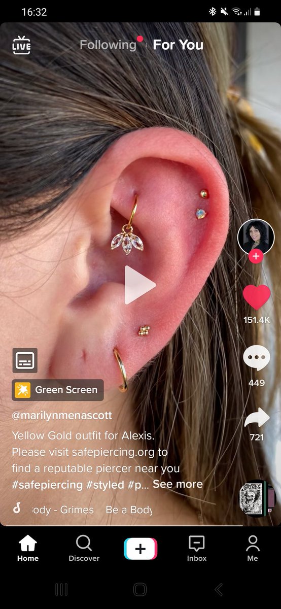 Low-key tempted to get a new piercing