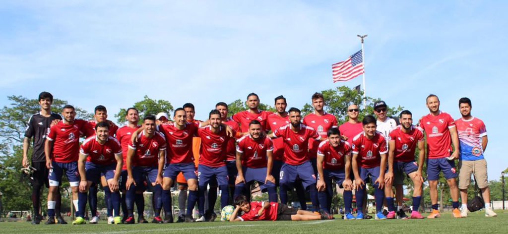 Llegamos a New York para ser embajadores del #Rojo #Independiente 
Bienvenido al CA Independiente NYC 
Un gusto poder formar parte de este grupo, muchos éxitos chicos 🔴🔴