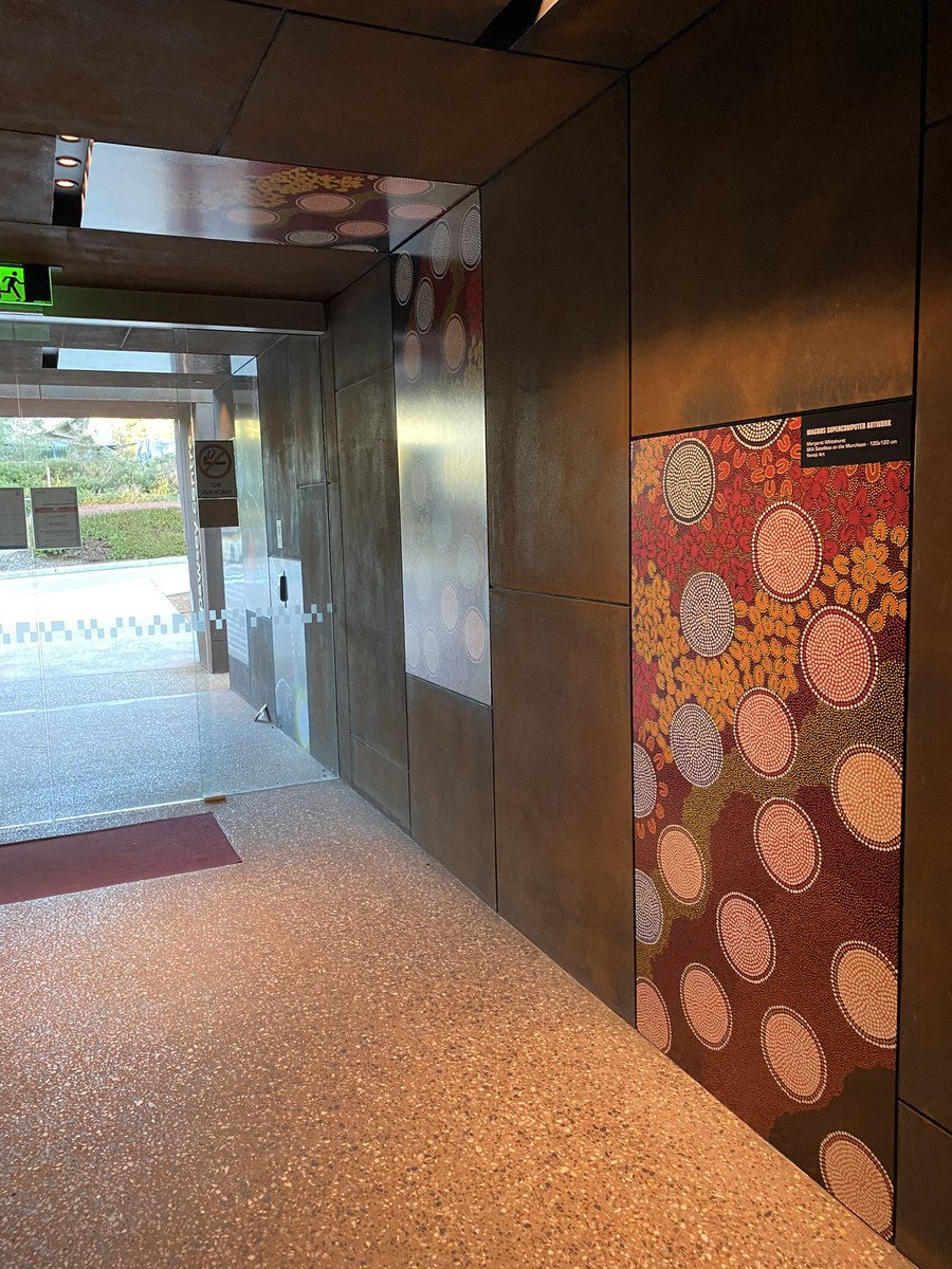 markstickells's tweet image. The virtual tour includes @PawseyCentre however we’ve now installed new artwork in our entrance hall and #SetonixHPC is transforming our main compute hall
