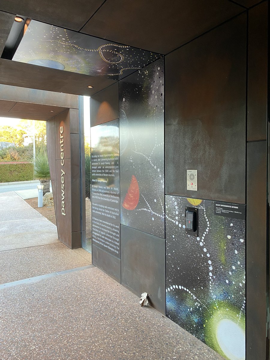 markstickells's tweet image. The virtual tour includes @PawseyCentre however we’ve now installed new artwork in our entrance hall and #SetonixHPC is transforming our main compute hall