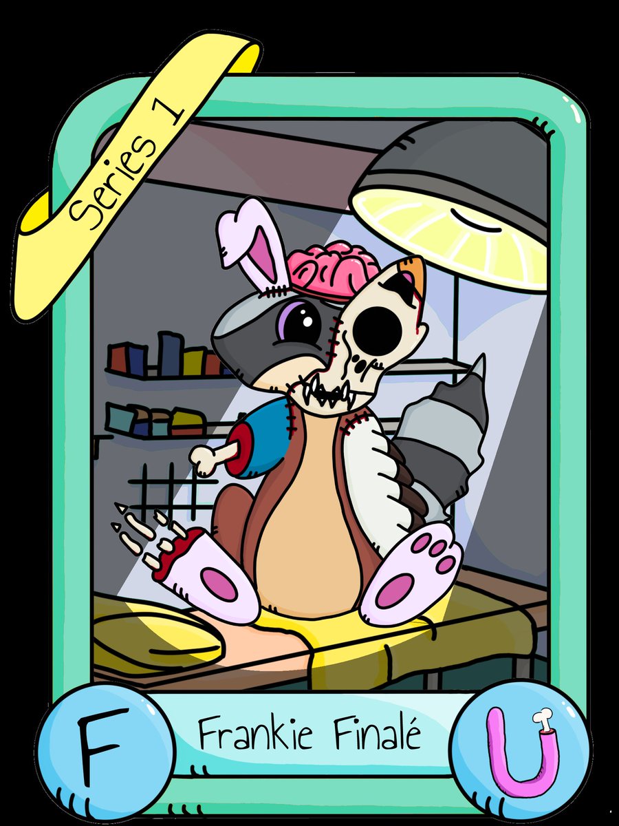 🧟It's alive! No... It's Undead!🧟

Become a mad scientist and create your own Frankie on NeftyBlocks by combining one of each Basic Card from Series 1

Blending begins Thursday, July 1 at 13:00 UTC. 

🐰+🐱+🐭+🐶+🦆+🦝=⁉️

#NFT #Waxp #NFTcollectibles <a href="/AtomicHub/">AtomicHub</a> <a href="/neftyblocks/">NeftyBlocks</a>