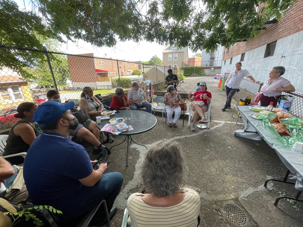 bxprogressives's tweet photo. Thank you to all those that were able to make it to our Summer City Reopens-Social Gathering. Our first in-person gathering in over a year! It was great holding this meeting in-person finally, in the company of individuals with similar progressive principals and values. https://t.co/lTLrnlI8l5