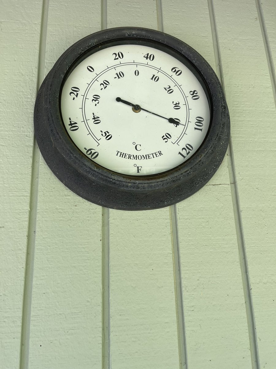 Hot enough to fry an egg on the ground here.