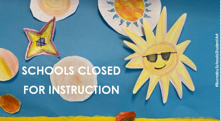 burnabyschools's tweet photo. With extreme temperatures forecast to last through Monday, in an abundance of caution, all schools in the Burnaby School District will be CLOSED for instruction for students on June 28. Read the letter to families from Superintendent Gina Niccoli-Moen: https://t.co/am2NEavLAS https://t.co/JvTN0v2yCr