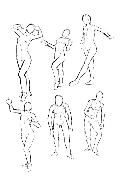 今日の模写 増えるわかめが好物 