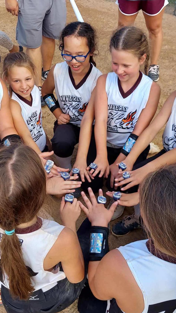 How cool are these rings? Our 10U Thieman team gets to take them home after a long weekend of battling it out with the states best. Showing they are one of the best and for their effort they earned runner up at the Class B State Tournament. Way to go girls!!! Congratulations!! 🥎
