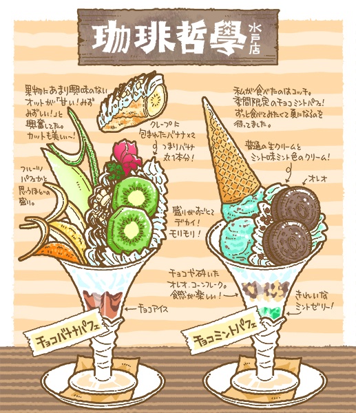Twitter এ 夏福 前に描いたパフェイラスト パフェの日 T Co Puikndwpdk ট ইট র