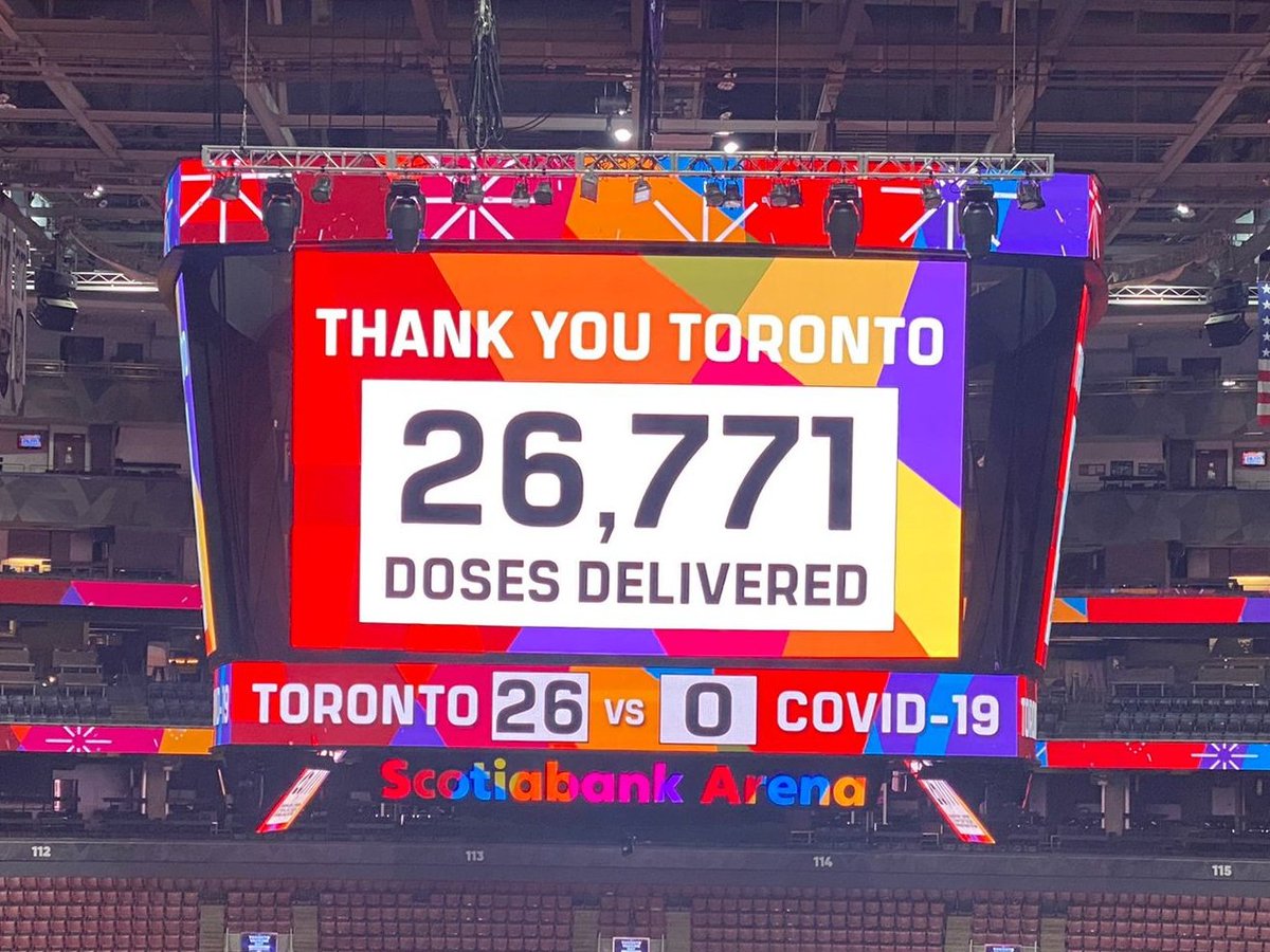 cityoftoronto's tweet image. Thank you, Toronto! #TorontoVaccineDay sets record with close to 27,000 vaccine doses

News release: toronto.ca/news/thank-you…