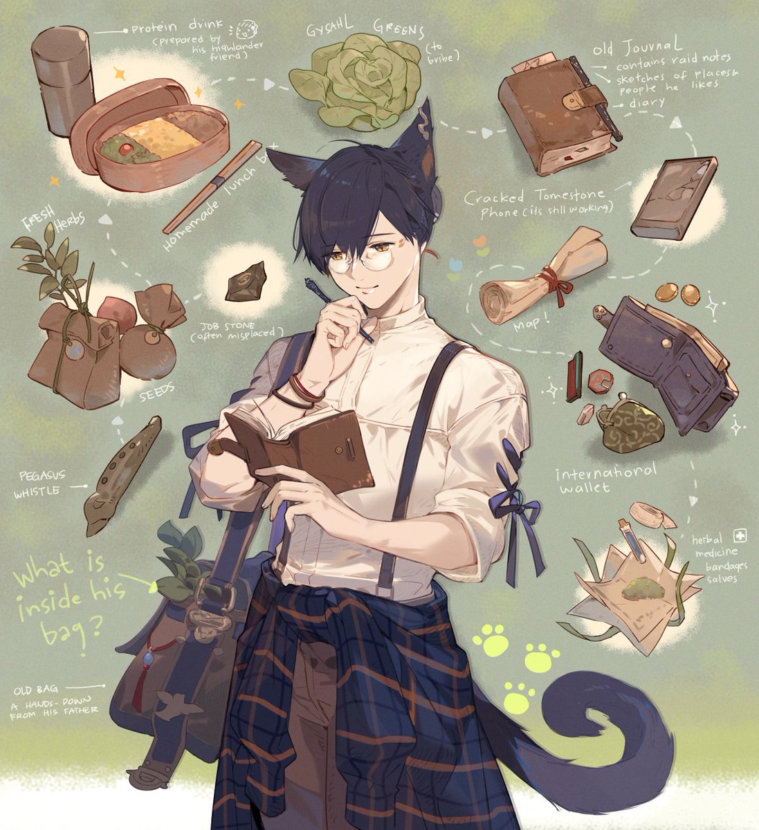xivyviy's tweet photo. what's inside my wol's bag? 🤔 https://t.co/qtO66wkJql