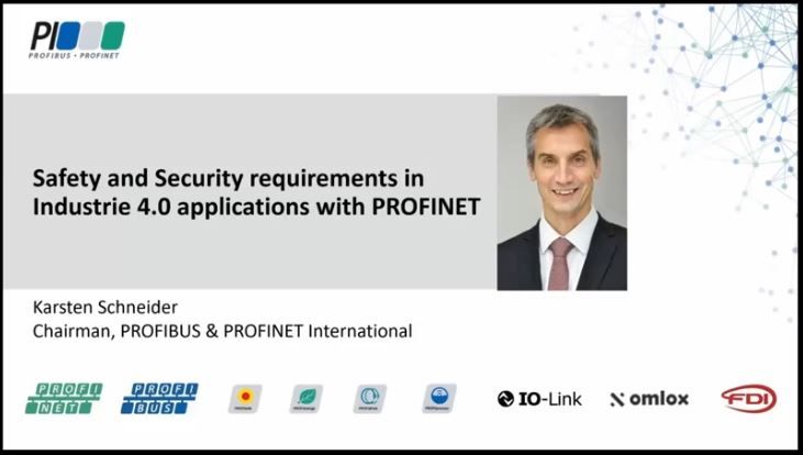 *Safety and Security requirements in Industrie 4.0 applications with Profinet - Lecture of Karsten Schneider at Windays* 🙂

Interested in the lecture? 👀 It is available under the following link: buff.ly/3gXkkAT