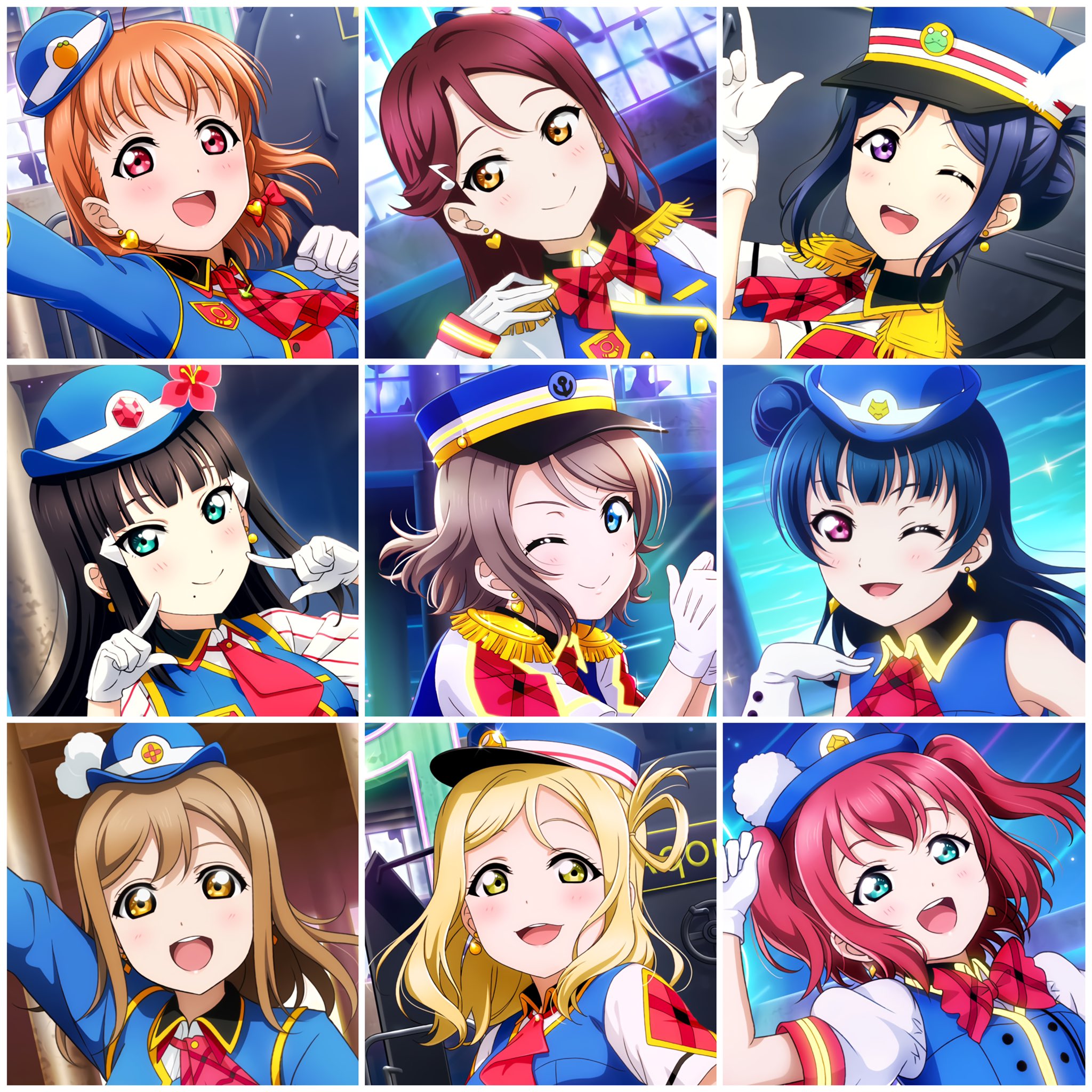 Love Live Idol Story The Aqours Happy Party Train Sr Set Is Now Complete Download Full Size Hq Images On Idol Story T Co Xr9p4wbuts What
