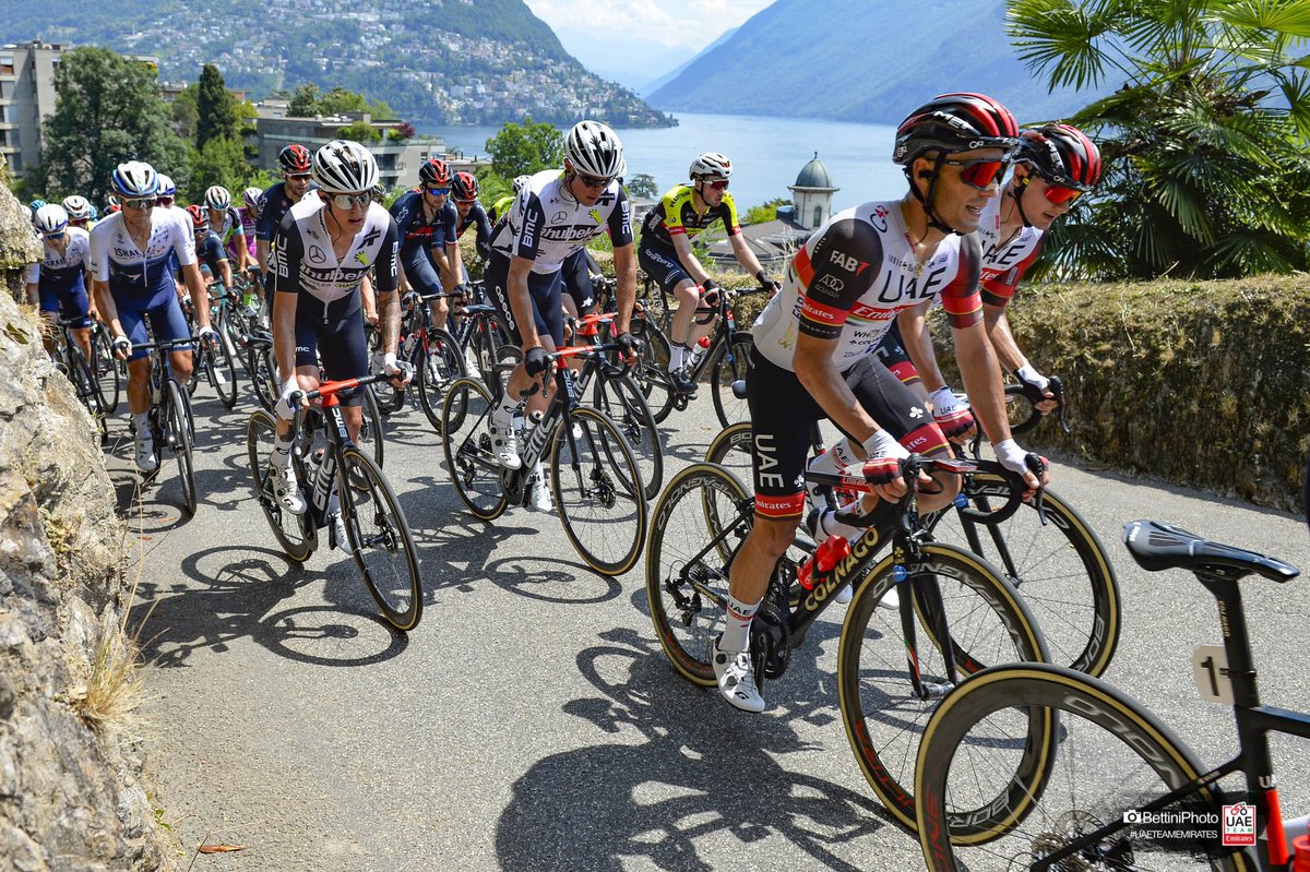 TeamEmiratesUAE's tweet photo. Let’s take you all back to #ValerioConti ‘s second place yesterday in Switzerland at the #GpLugano 🇨🇭.

🎙️Conti: "It was a really hard day. I was hungry for a win but I just missed a little bit."

#UAETeamEmirates #RideTogether https://t.co/CNO5OGOFXi