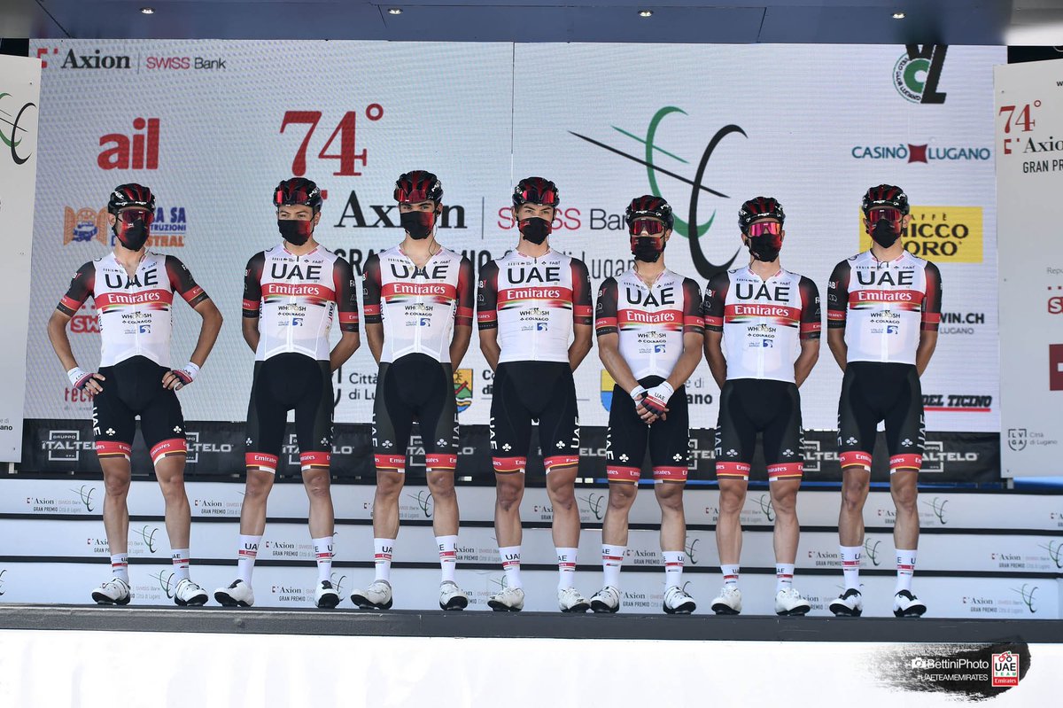 TeamEmiratesUAE's tweet photo. Let’s take you all back to #ValerioConti ‘s second place yesterday in Switzerland at the #GpLugano 🇨🇭.

🎙️Conti: "It was a really hard day. I was hungry for a win but I just missed a little bit."

#UAETeamEmirates #RideTogether https://t.co/CNO5OGOFXi