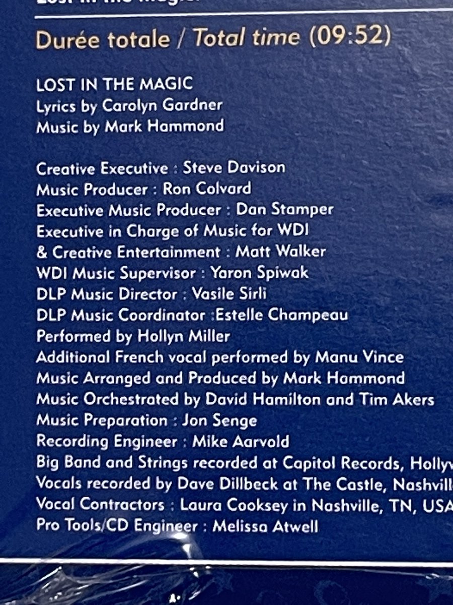 でらくるす De La Cruz Disneyparksrecords Com على تويتر パリ25周年のやつ 作詞 Carolyn さんはミシカとハピネスイズヒアの人 作曲 Mark さんはミスマスとジュビの人 その他ハッピーライドとかベリミニとか Brand New Day とかと同じ人はいる でらくるす De La Cruz Disneyparksrecords Com على تويتر パリ25周年のやつ 作詞 Carolyn さんはミシカとハピネスイズヒアの人 作曲 Mark さんはミスマスとジュビの人 その他ハッピーライドとかベリミニとか Brand New Day とかと同じ人はいる
