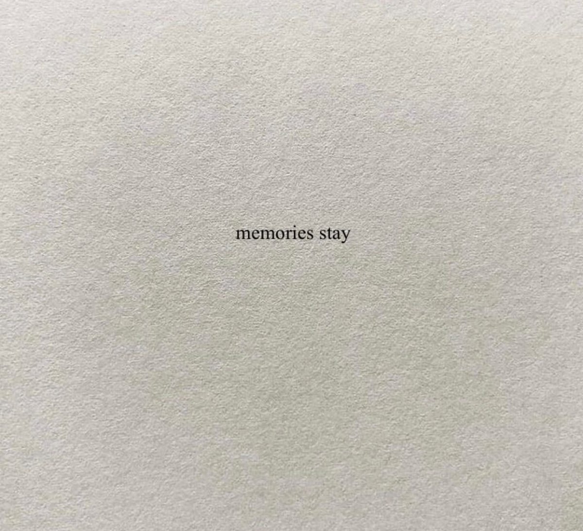 people don’t.