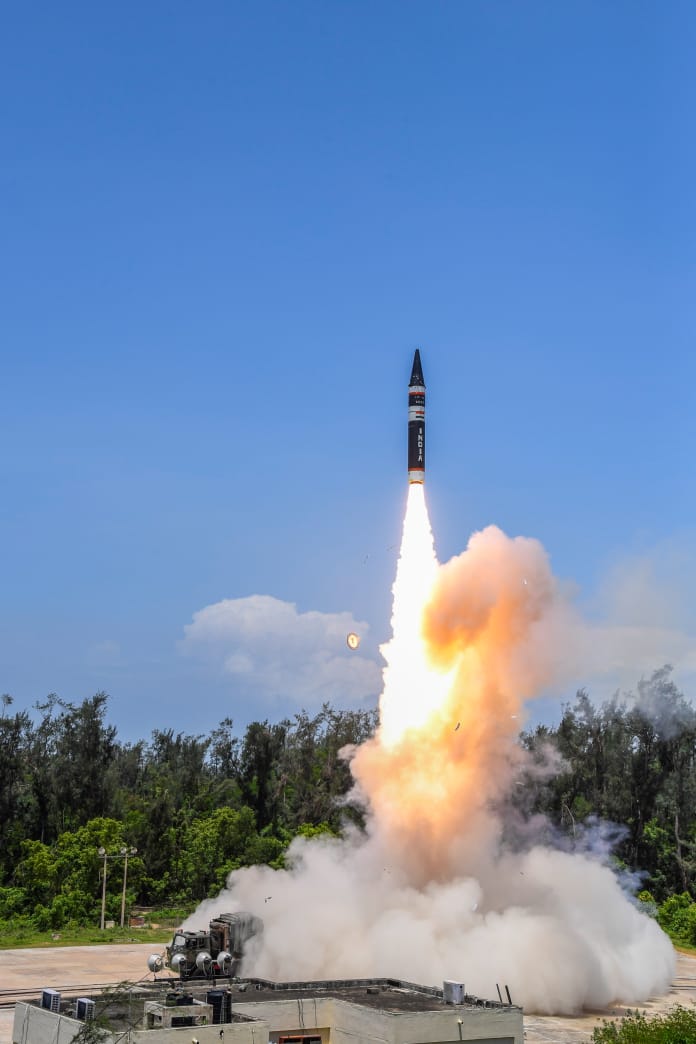 DRDO On Twitter: "DRDO Successfully Flight Tests New Generation Agni P ...