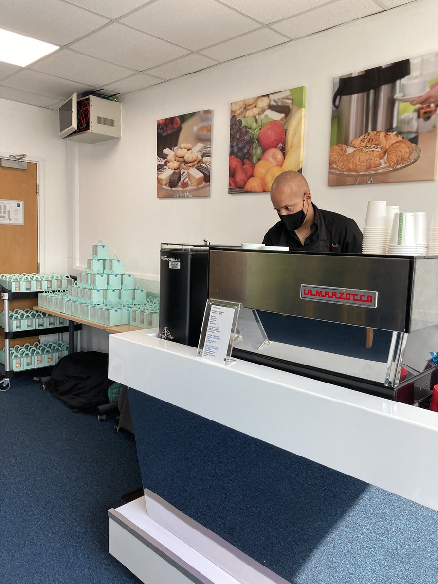 LittleCoffeeVan's tweet image. With @codeninjas Chelmsford for their #grandopening #brandedevents #mobilecoffeebar #baristahire #specialitycoffee #coffeeforevents #hospitality
