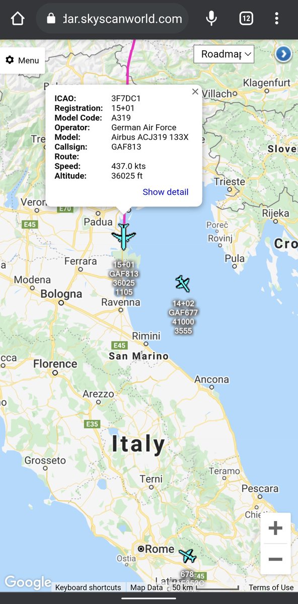 scan_sky's tweet photo. Multiple Foreign Ministers Heading To #Italy 🇮🇹 For The 3 Day #G20 Summit.
German Air Force - Airbus ACJ319 133X - 15+01 - #GAF813 🇩🇪
Belgian AF - Falcon 7X - OO-LUM - #BAF74 🇧🇪
Greek Air Force - Gulfstream GV - 678 - #HAF352C 🇬🇷
RAF - BAe 146 CC.2 - #ZE701 - #KRF33 https://t.co/gd30pQTaSQ