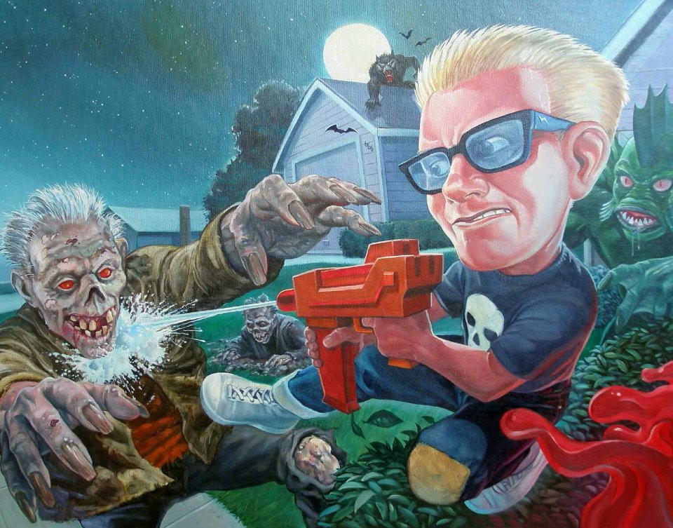 LucasArtsMemory's tweet photo. Zombies Ate My Neighbors (LucasArts/Konami, 1993): Three cover art variants

Zombies Ate My Neighbors and Ghoul Patrol (1994) will be released tomorrow on Windows, Switch, PS4 &amp; Xbox One. https://t.co/1WmheM09sz