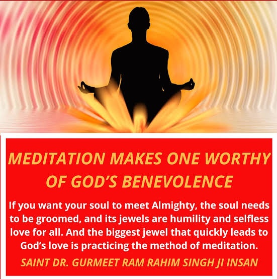 angel_ankuuuuu's tweet photo. Do you know there is a tonic that works against every disease eases tensions as mends your deeds. The tonic is called '' Guru Mantra '' method of meditation or god's words, chanting of which cures the most terrible disease.
#MondayMotivation 
@DSSNewsUpdates https://t.co/aomkLGrYjD