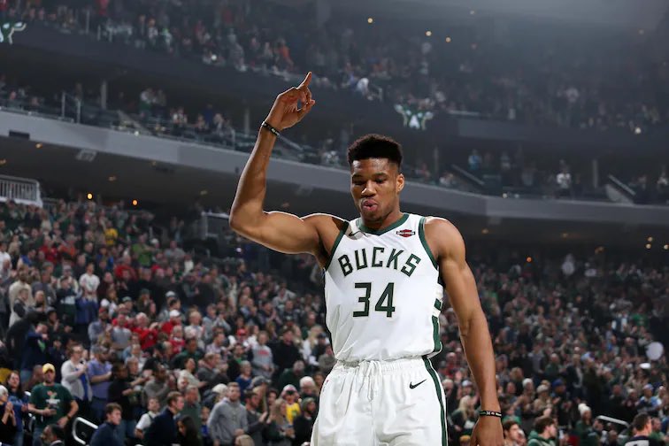 joeylinn_'s tweet photo. Players in NBA history to average at least 29/13/5 on 50% shooting during a playoff run:

1. Giannis Antetokounmpo (2021)

That’s it. That’s the list. This isn’t normal. https://t.co/hTgLUFymRM
