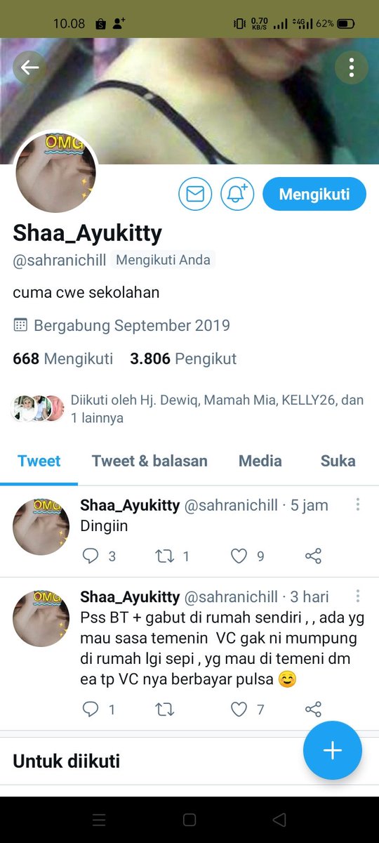 Reza37890's tweet photo. Hati hati penipu nih https://t.co/qnjzPercXY